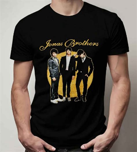 jonas brother tshirts|jonas brothers t shirt design.